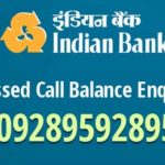 Indian Bank Check Balance Enquiry